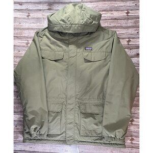 Patagonia Isthmus Fleece Lined Parka Jacket size 2XL color Green army